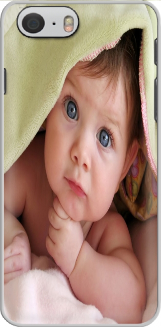 Lederhülle Iphone 6 4.7 mit Bild baby