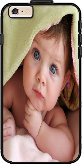 Lederhülle Iphone 6 Plus 5.5 mit Bild baby