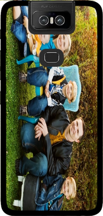 Silikon ASUS ZenFone 6 ZS630KL mit Bild family