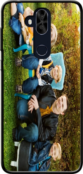 Silikon Asus Zenfone 5 Lite ZC600KL mit Bild family