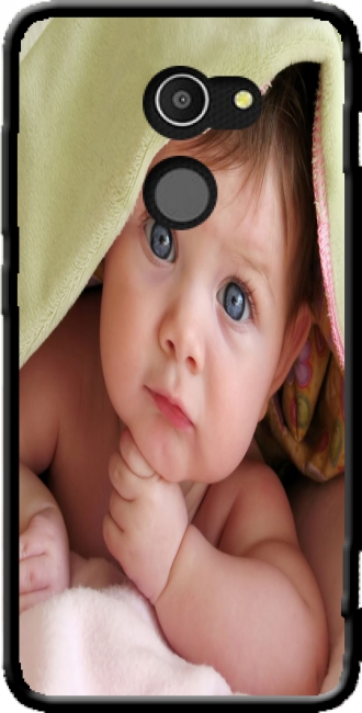 Silikon Alcatel A3 mit Bild baby