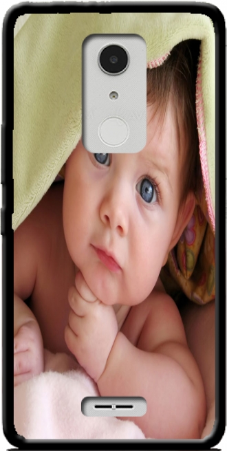 Silikon Alcatel A3 XL mit Bild baby