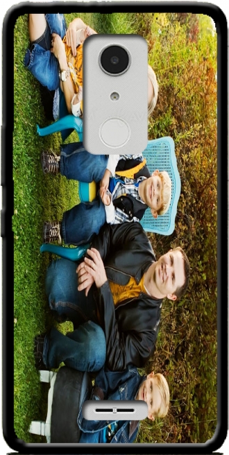 Silikon Alcatel A3 XL mit Bild family