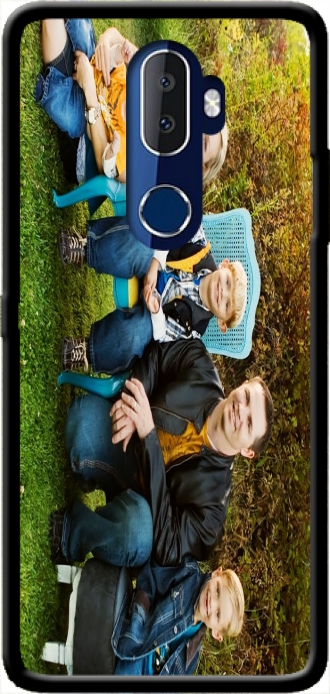 Silikon Alcatel 3V mit Bild family