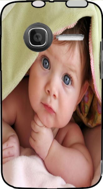 Silikon Alcatel One Touch T'Pop mit Bild baby
