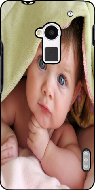 Silikon HTC One Max mit Bild baby