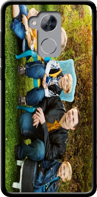 Silikon Huawei Nova Smart / Honor 6C mit Bild family