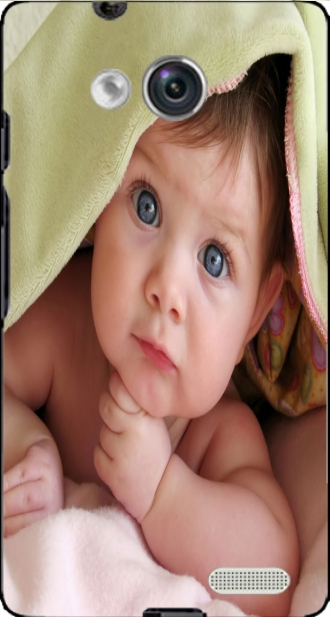 Hülle Huawei Ascend Mate mit Bild baby