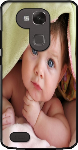 Hülle Huawei Ascend Mate 7 mit Bild baby