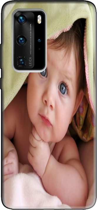 Silikon Huawei P40 PRO mit Bild baby