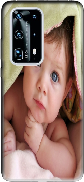 Silikon Huawei P40 Pro+ 5g mit Bild baby