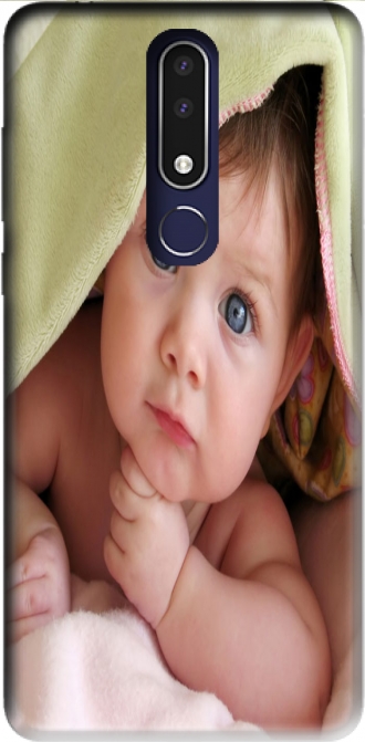 Silikon Nokia 5.1 Plus mit Bild baby