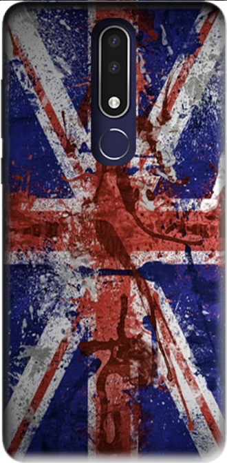 Silikon Nokia 5.1 Plus mit Bild flag
