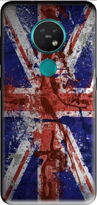Silikon Nokia 7.2 mit Bild flag
