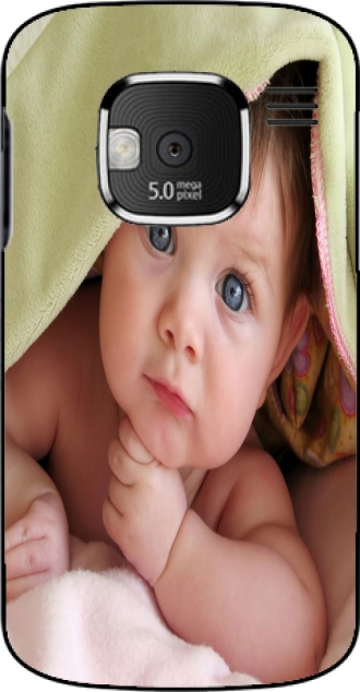 Hülle Nokia E5 mit Bild baby