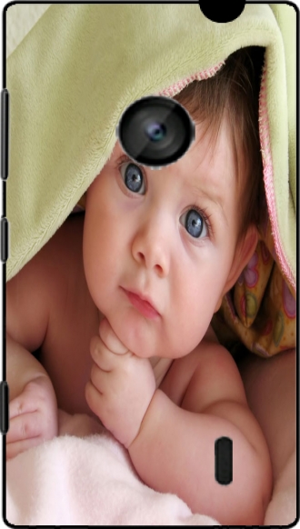 Hülle Nokia Lumia 520 mit Bild baby