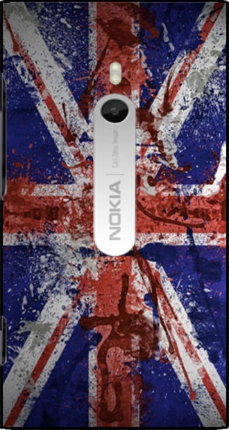 Hülle Nokia Lumia 800 mit Bild flag