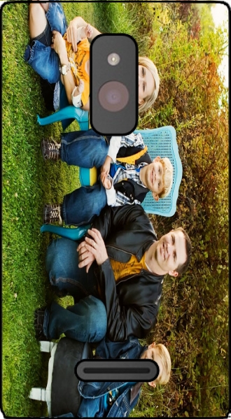 Hülle Nokia XL mit Bild family