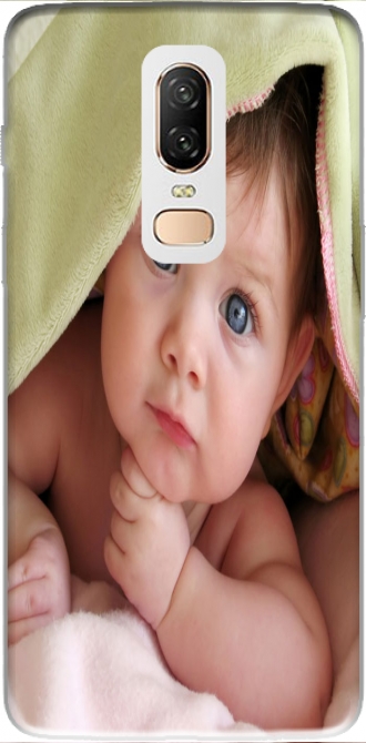 Hülle OnePlus 6 mit Bild baby