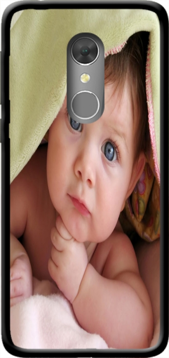 Silikon Orange Dive 73 / Alcatel 3 mit Bild baby