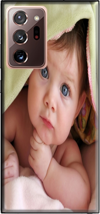 Silikon Samsung Galaxy Note 20 Ultra mit Bild baby