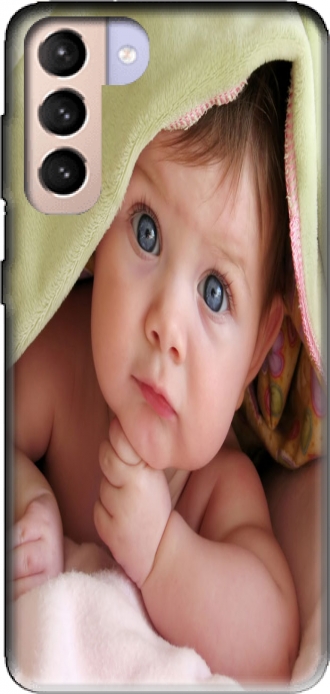 Silikon Samsung Galaxy S21 mit Bild baby