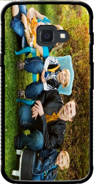 Silikon Samsung Galaxy Xcover 4s mit Bild family