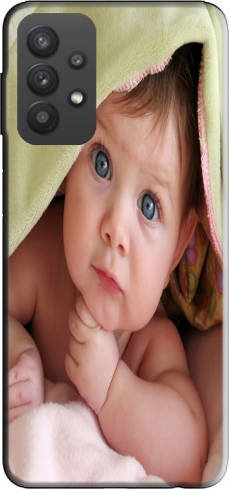 Hülle Samsung Galaxy A32 5g mit Bild baby
