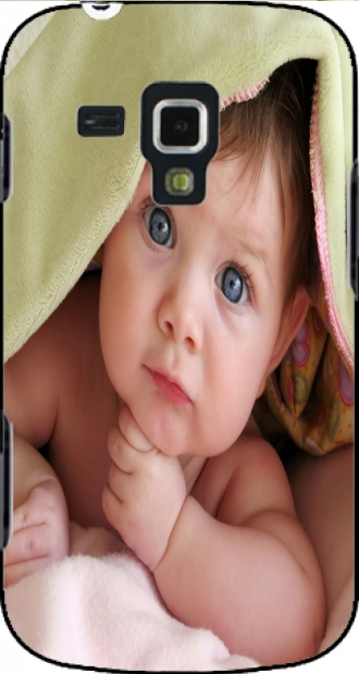 Hülle Samsung Galaxy S Duos S7562 mit Bild baby