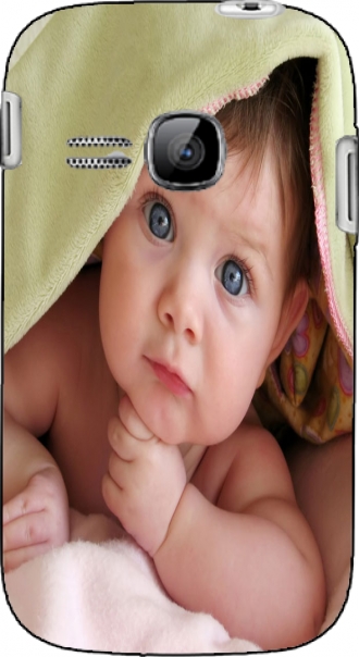 Hülle Samsung Galaxy Young S6310 mit Bild baby