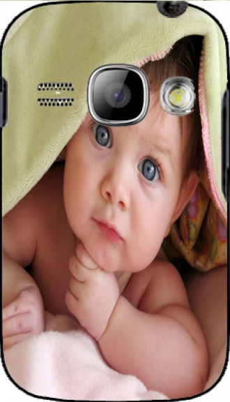 Hülle Samsung Galaxy Fame S6810P mit Bild baby