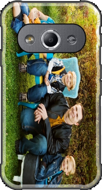 Hülle Samsung Galaxy Xcover 3 mit Bild family