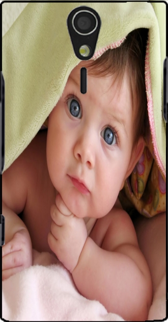 Hülle Sony Ericsson Xperia S HD mit Bild baby
