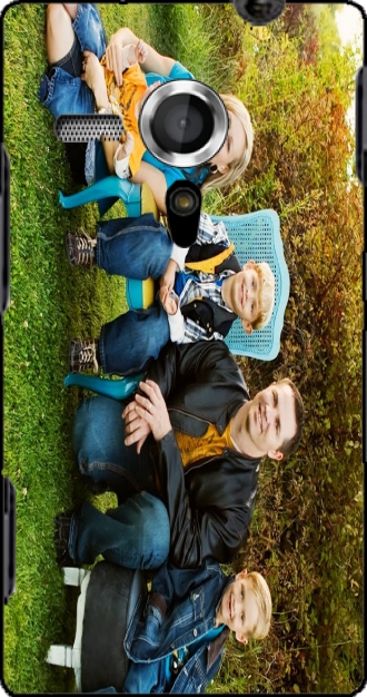 Hülle Sony Xperia SP mit Bild family