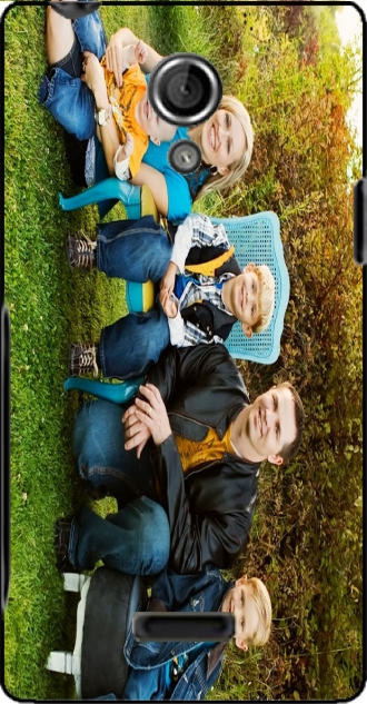 Hülle Sony Xperia T mit Bild family