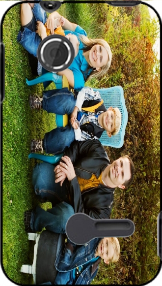 Hülle Sony Xperia Tipo mit Bild family