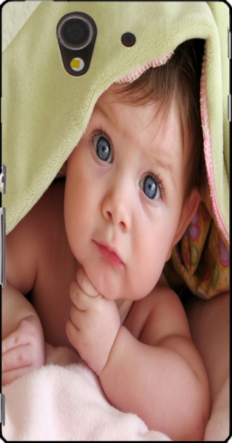 Hülle Sony Xperia Z mit Bild baby