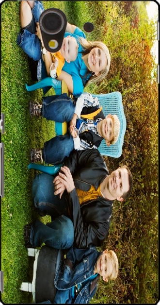 Hülle Sony Xperia Z mit Bild family