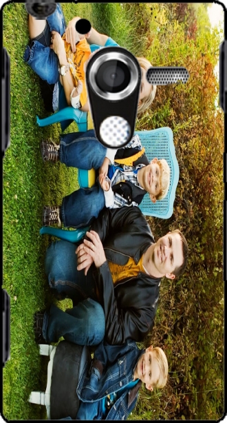 Silikon Sony Xperia ZL mit Bild family