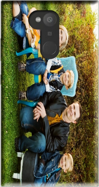 Silikon Sony Xperia L2 mit Bild family