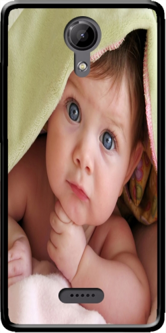 Silikon Wiko Ufeel Lite mit Bild baby