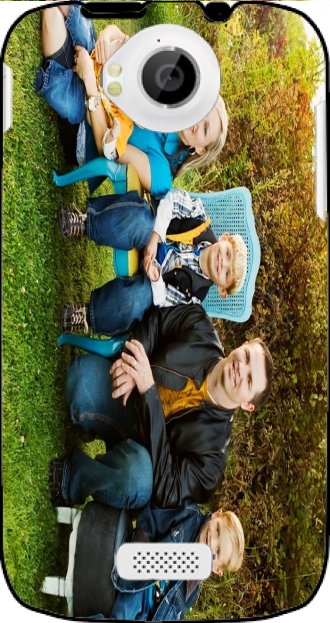 Hülle Wiko cink Peax mit Bild family