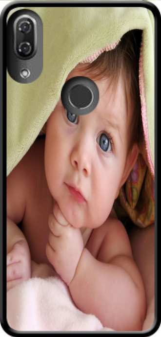 Silikon Wiko View 2 Pro mit Bild baby