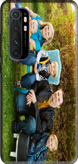Hülle Xiaomi Mi Note 10 Lite mit Bild family