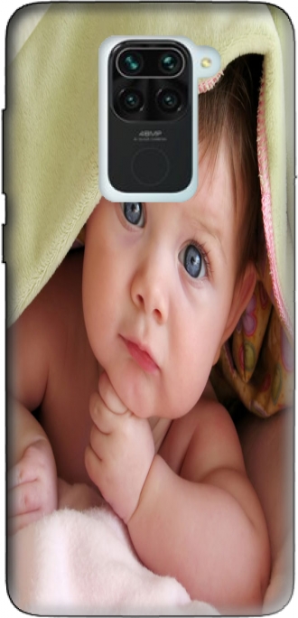 Silikon Xiaomi Redmi Note 9 / Redmi 10X 4G mit Bild baby