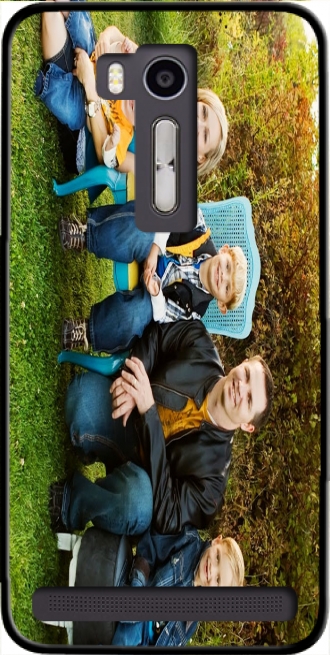 Silikon ASUS ZenFone Go (ZB552KL) mit Bild family