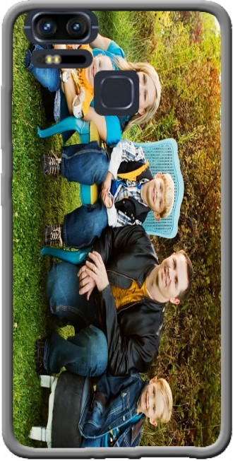 Silikon Asus Zenfone 3 Zoom ZE553KL mit Bild family
