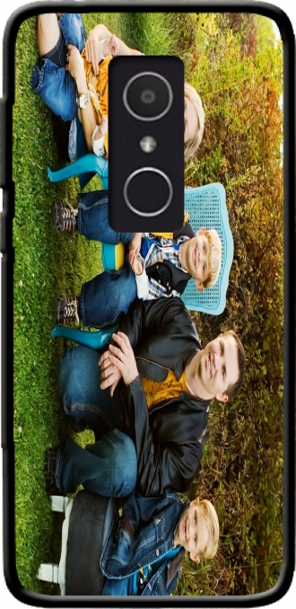 Silikon Alcatel 1X mit Bild family