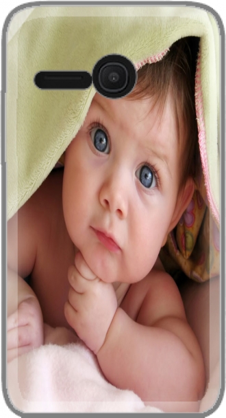 Hülle ALCATEL ONETOUCH Evolve 2 mit Bild baby