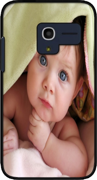 Hülle Alcatel One Touch Pop D3 mit Bild baby